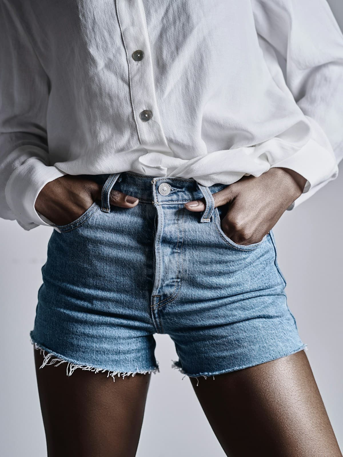 Denim Mini Shorts
